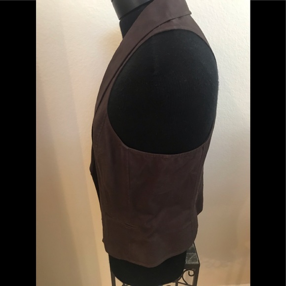 KENNETH COLE Brown Top/Vest Sz12 - Picture 2 of 8